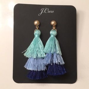 J Crew Tassel Earrings